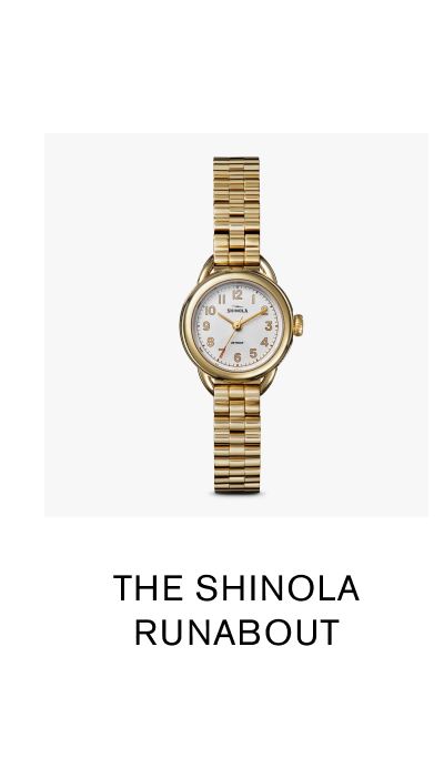THE SHINOLA RUNABOUT
