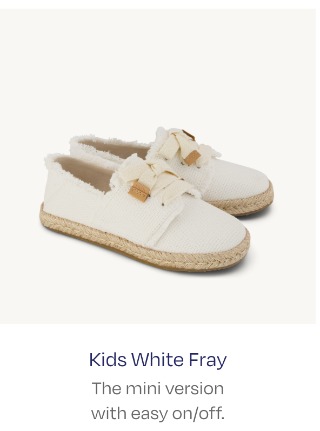 Carolina Lace-Up Kids Espadrille