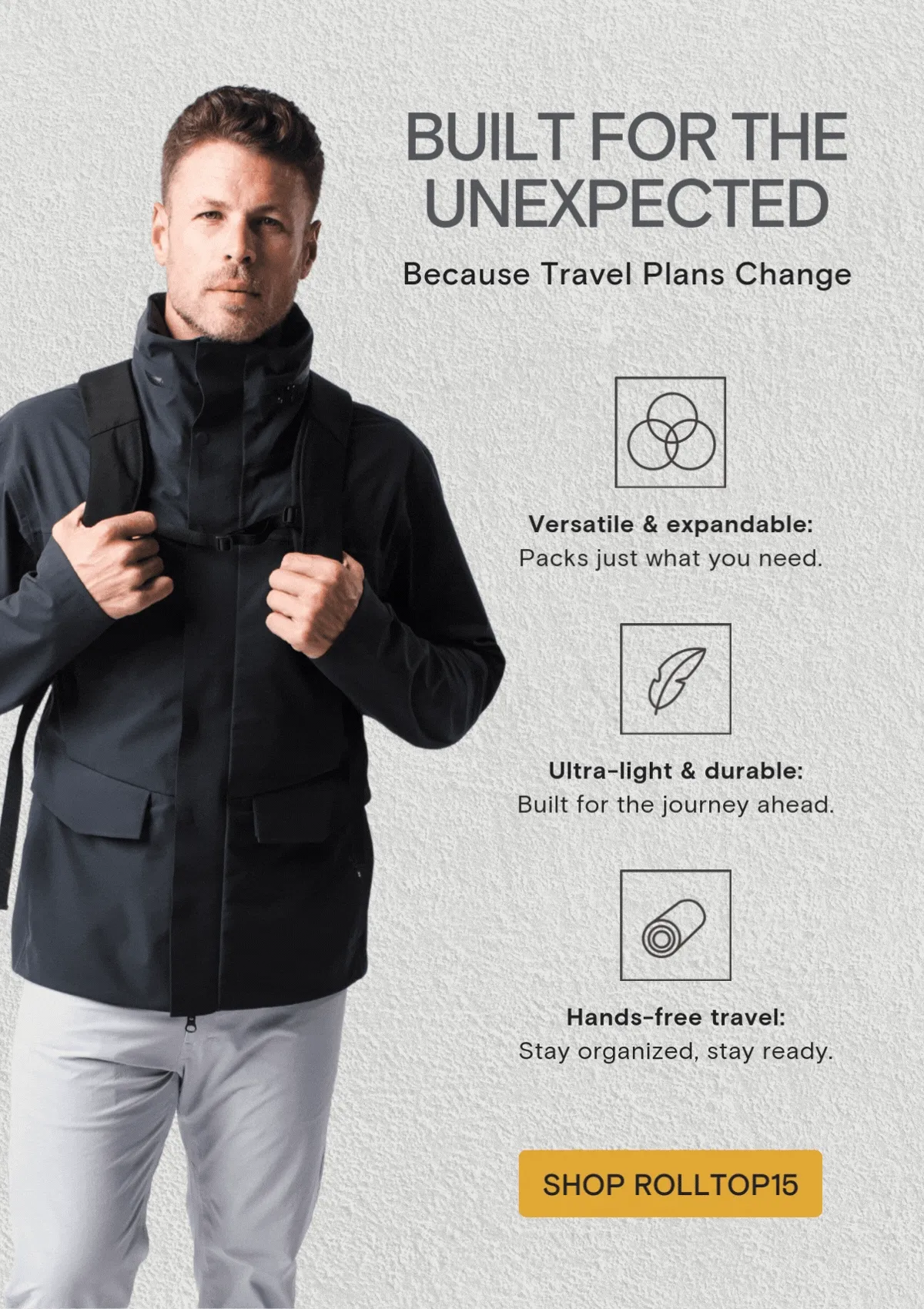 BUILT FOR THE UNEXPECTED