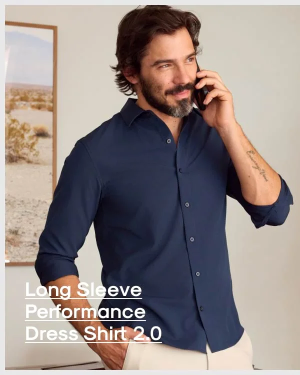Long Sleeve Performance Dress Shirt 2.0