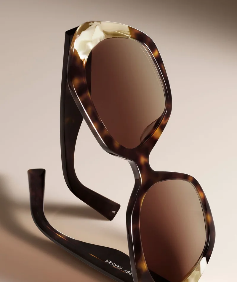 Mimi in Ristretto Tortoise with Marbled Opal