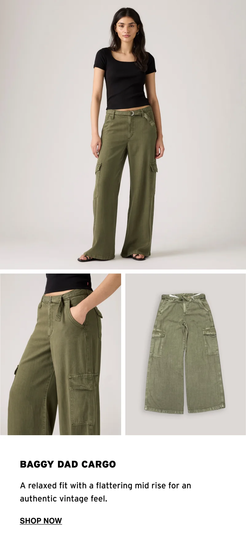BAGGY DAD CARGO