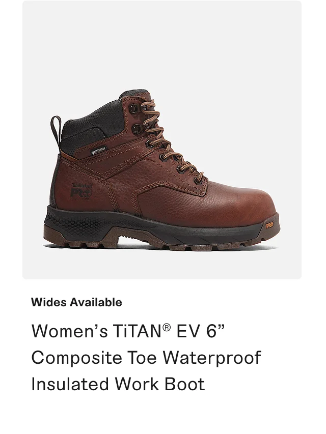 Women's TiTAN EV 6 Inch Composite Toe Waterproof Insulated Work Boot