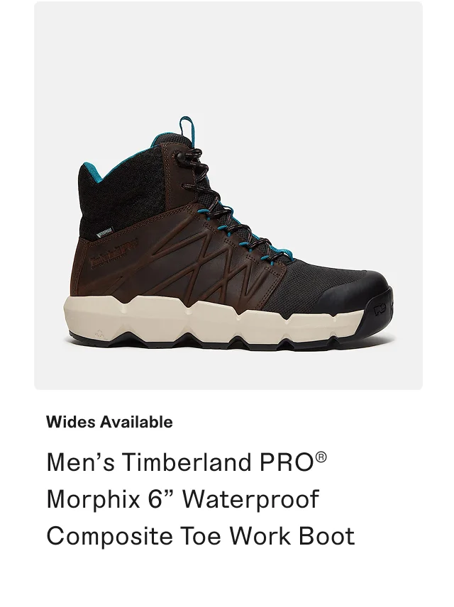 Men's Timberland PRO Morphix Waterproof Composite Toe Work Boot