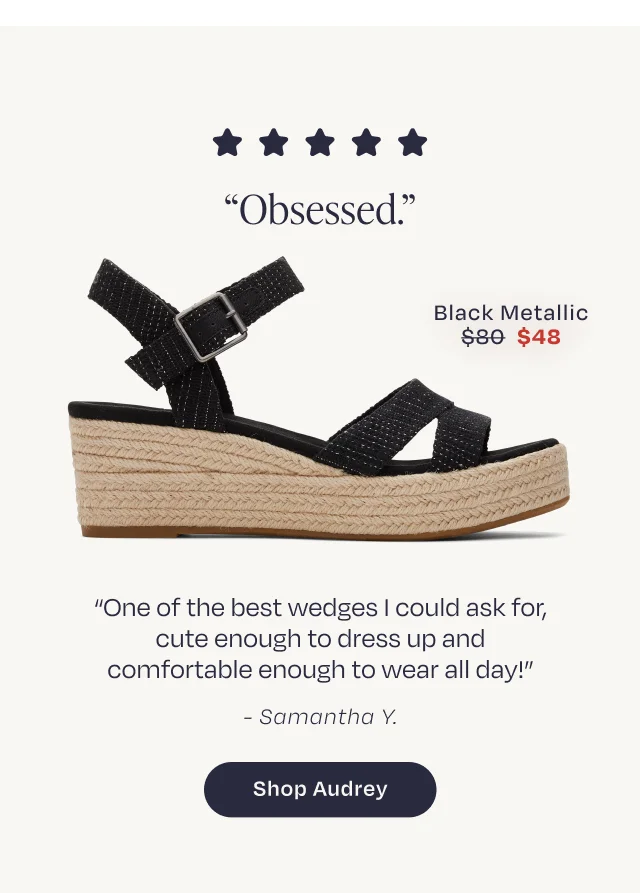 Audrey Wedge Sandal - Image