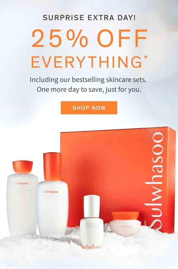 Cyber Week Extension: 25% off Sitewide