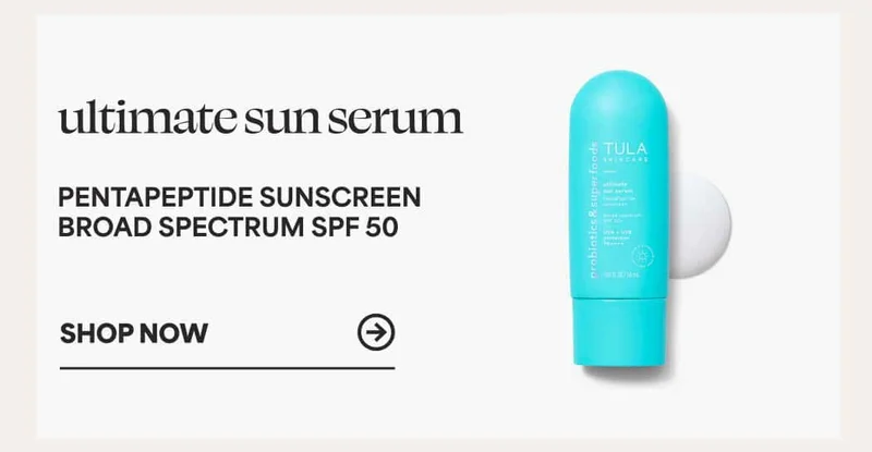 ultimate sun serum PENTAPEPTIDE SUNSCREEN BROAD SPECTRUM SPF 50 -- SHOP NOW