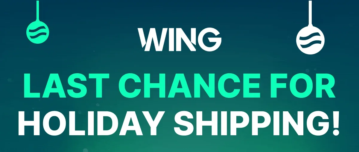 LAST CHANCE FOR HOLIDAY SHIPPING!