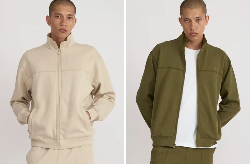 Shop zip up jacket