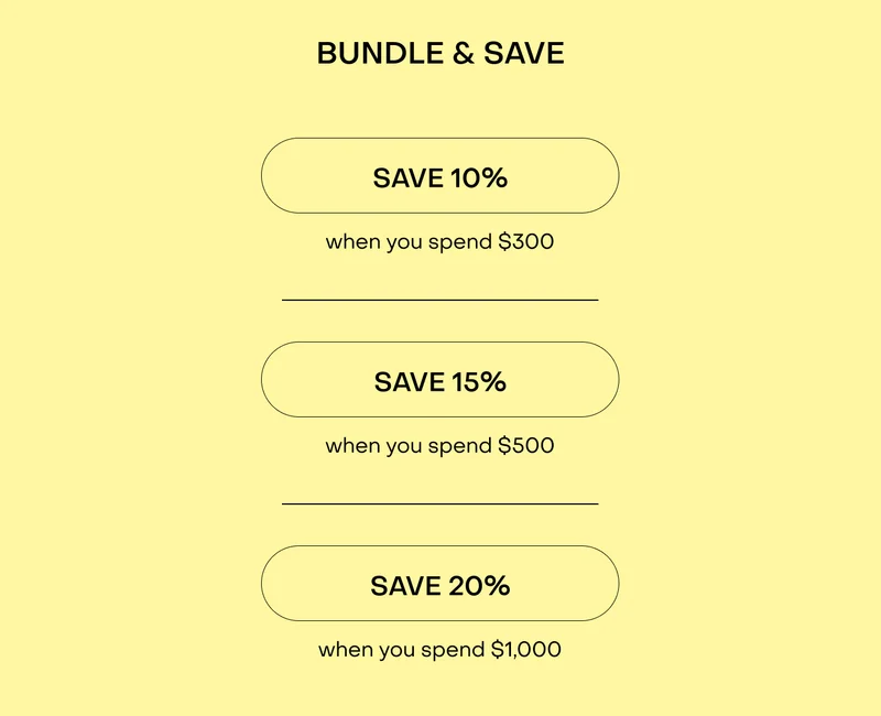 BUNDLE & SAVE