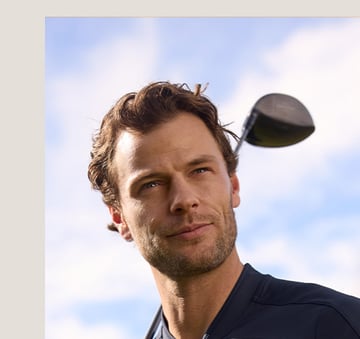 Momentum Tech Bomber Collar Polo