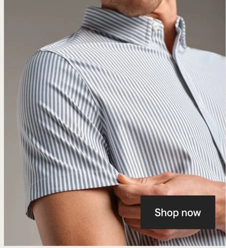 Gray Linen Wide Stripe
