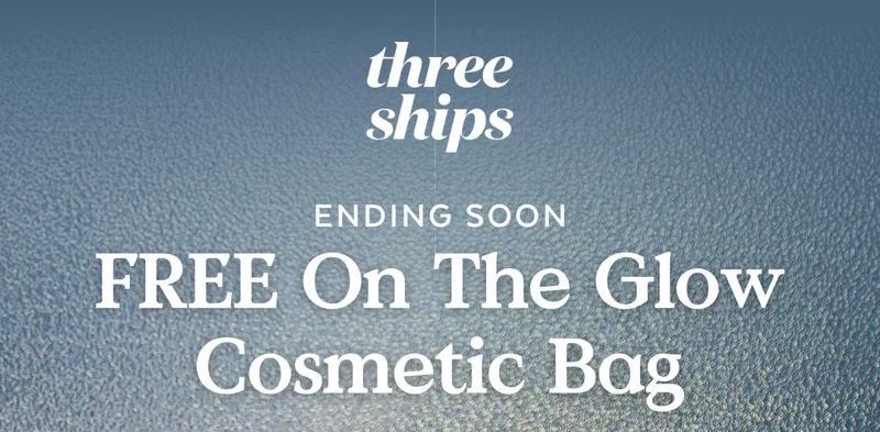 Ending Soon: FREE On The Glow Cosmetic Bag