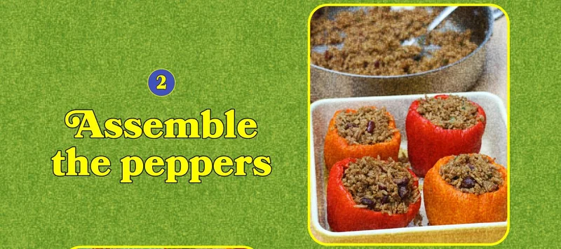 Step 2. Assemble the peppers
