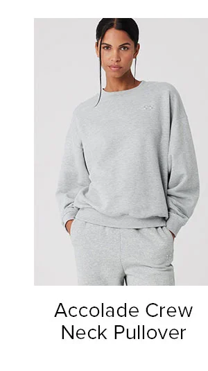 ACCOLADE CREW NECK PULLOVER