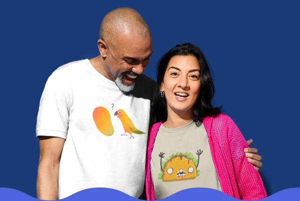 Mango Conure T-Shirt & Zombie Taco T-Shirt