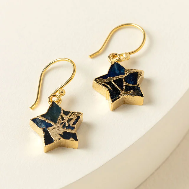 Reach for the Stars Mosaic Stone Earrings