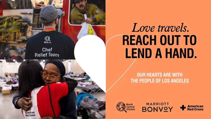 Love Travels. Reach Out to Lend a Hand.