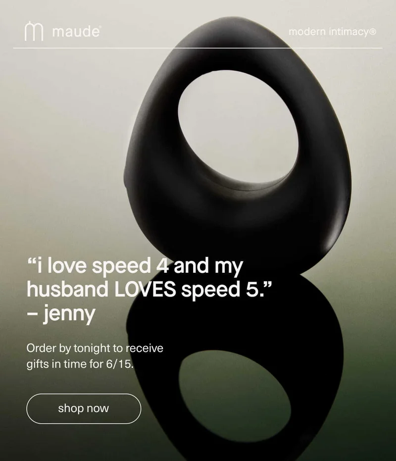 "i love speed 4 and my husband LOVES speed 5." - jenny | Order by tonight to receive gifts int time for 6/15.