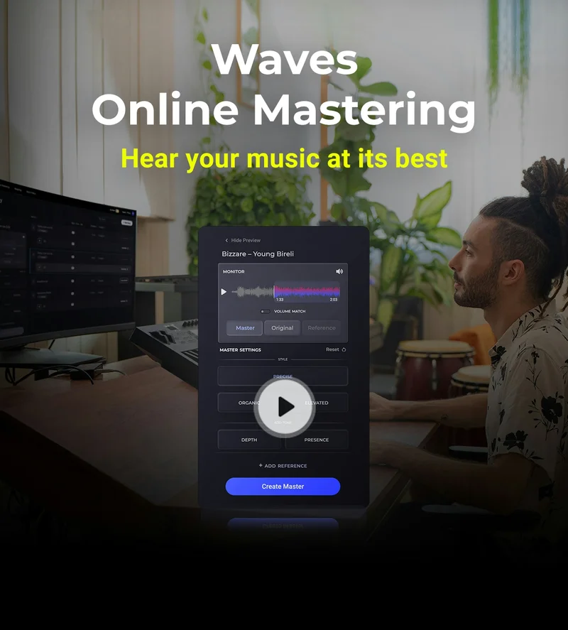 NEW! Waves Online Mastering