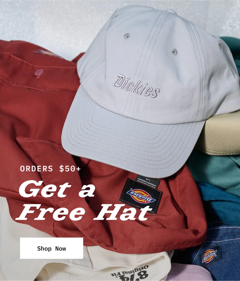 Orders $50+ Get a Free Hat. Shop Now.