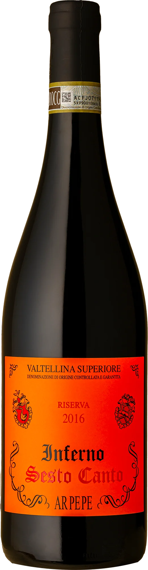 Image of Ar.Pe.Pe <BR> Valtellina Superior Inferno Riserva Sesto Canto Nebbiolo 2016