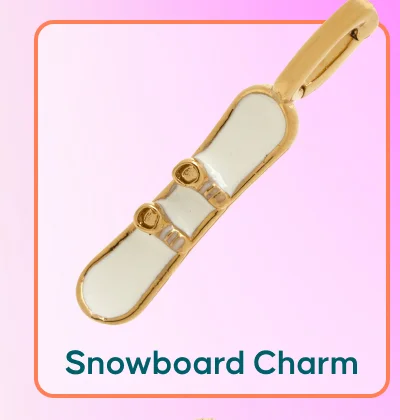 Snowboard Charm
