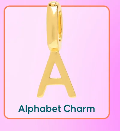 Alphabet Charm