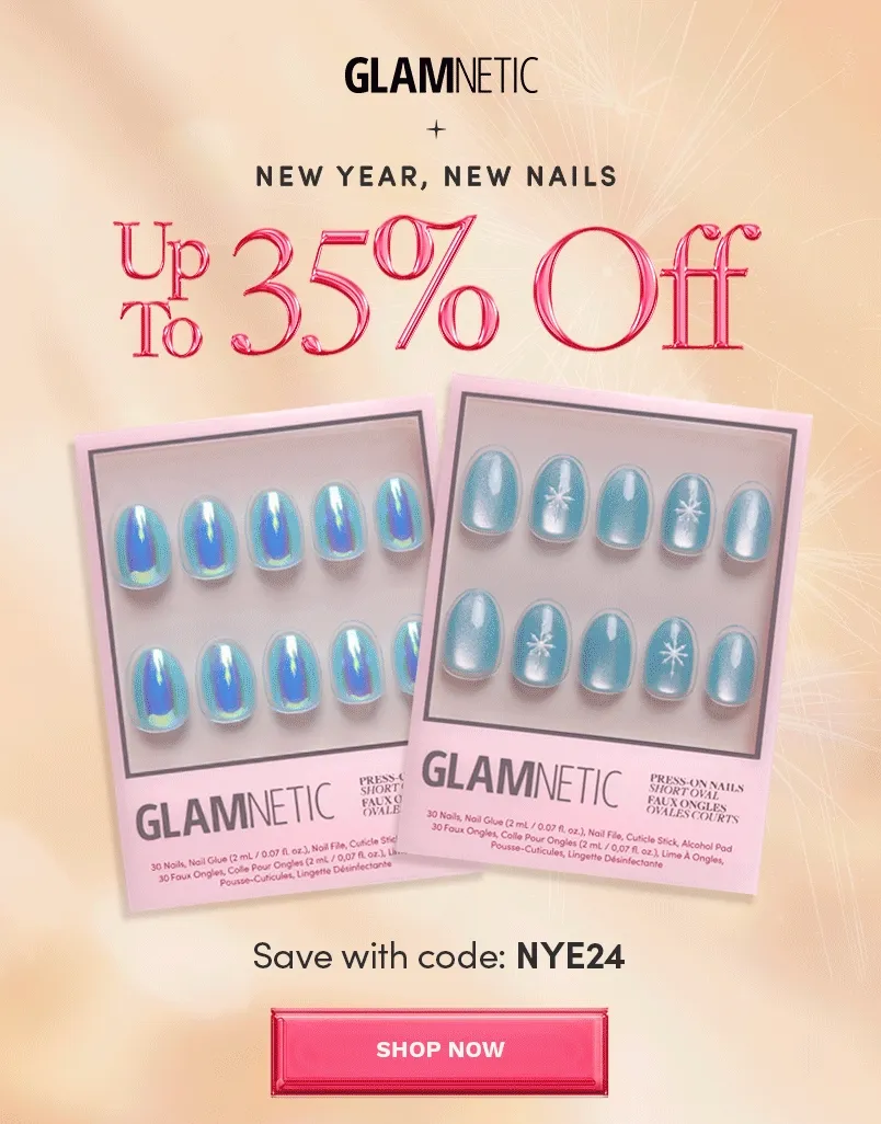 New year new nails: Get up to 35% off with the code NYE24