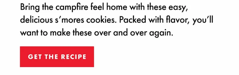 Bring the campfire feel home with these easy, delicious smores cookies.