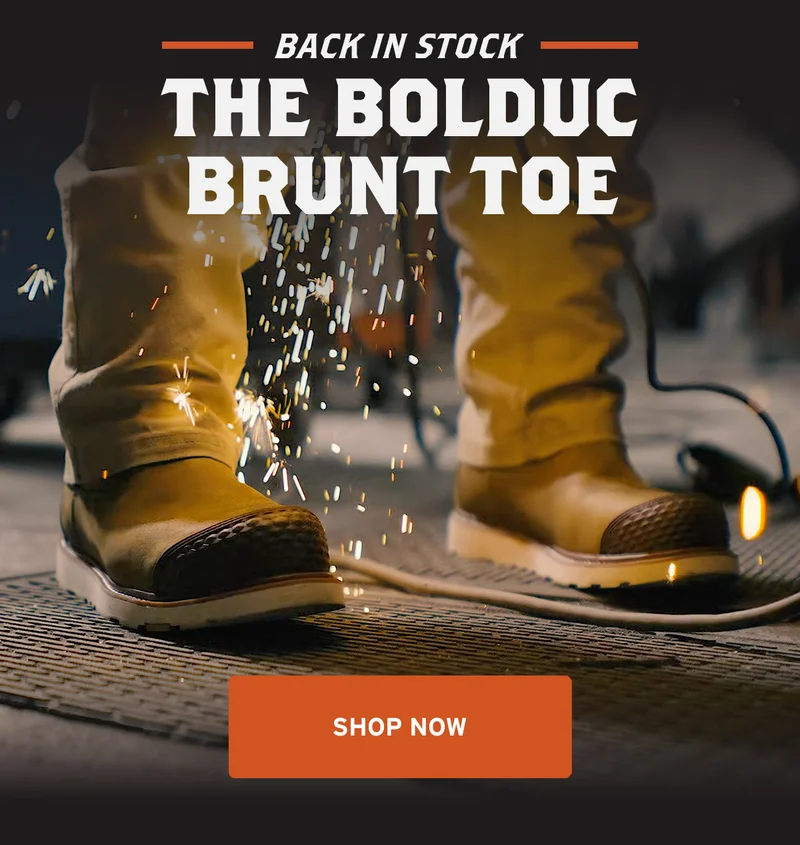 Bolduc BRUNT Toe IS Back