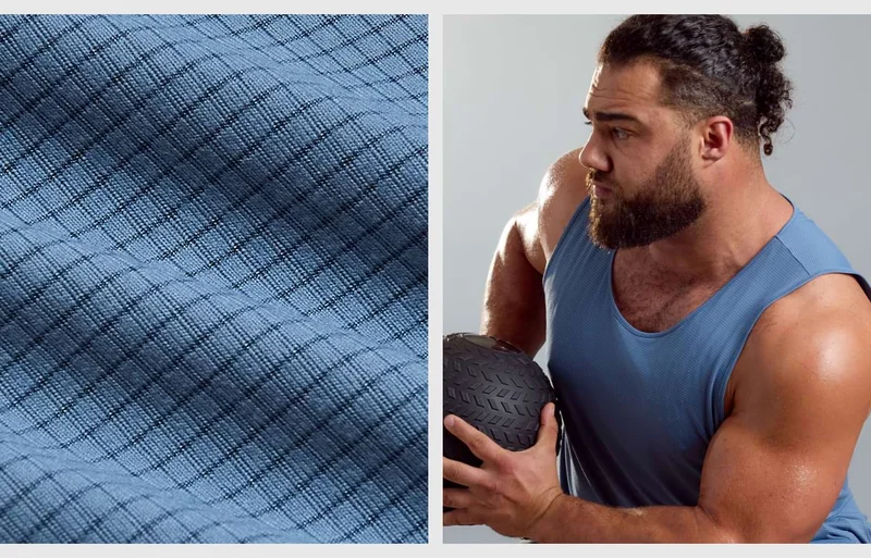 The Fiord Sleeveless Active Mesh Tank
