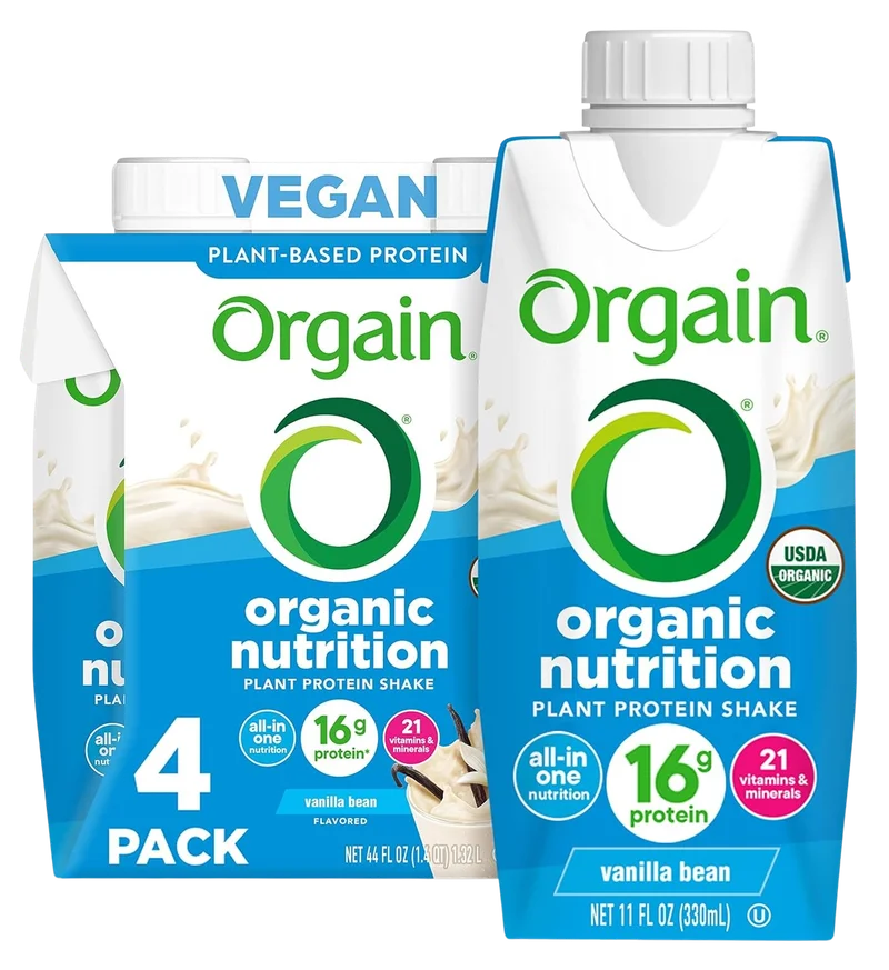Image of Organic Vanilla Protein Shake (4 Pack)