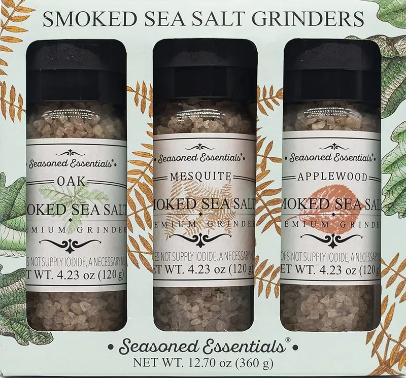 Image of Smoked Sea Salt Grinders (3 Pack)