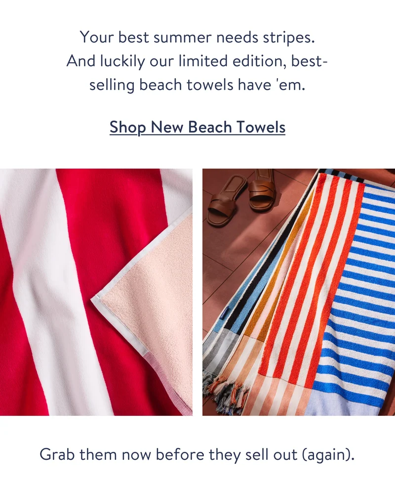 Shop New Beach Towels