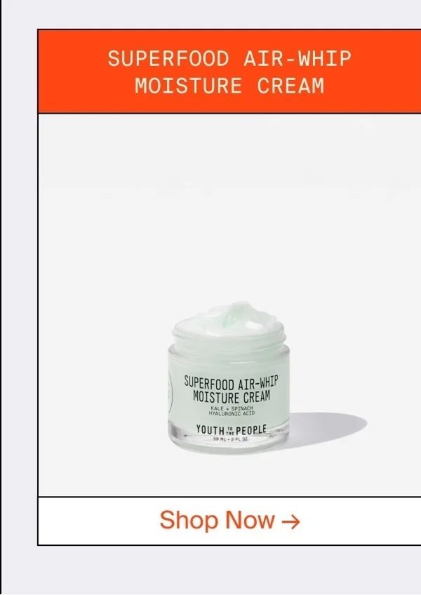 SUPERFOOD AIR-WHIP MOISTURE CREAM