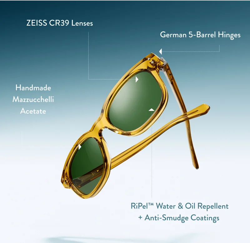 Featuring handmade mazzucchelli acetate and more
