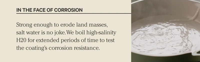 IN THE FACE OF CORROSION