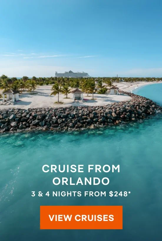 Cruise From Orlando (Port Canaveral) – 3 & 4 Nights – Click to View Cruises & Book Now