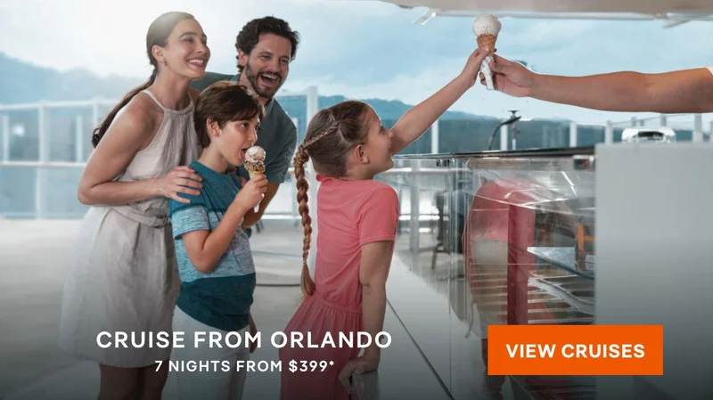 Cruise From Orlando (Port Canaveral) – 7 Nights – Click to View Cruises & Book Now