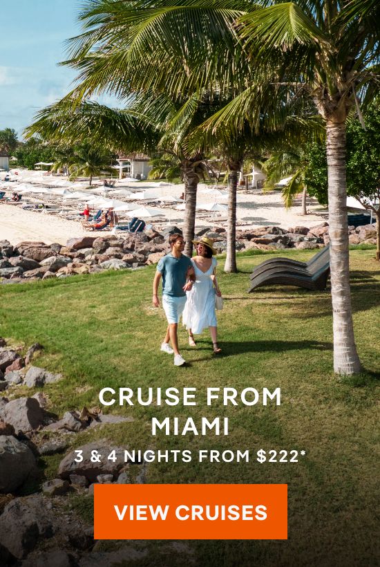 Cruise From Miami – 3 & 4 Nights – Click to View Cruises & Book Now