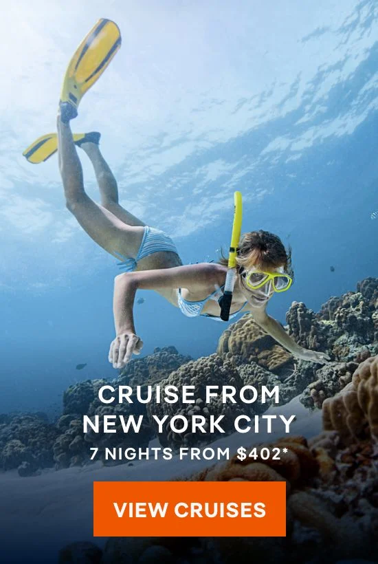 Cruise From New York City (Brooklyn) – 6 & 7 Nights – Click to View Cruises & Book Now