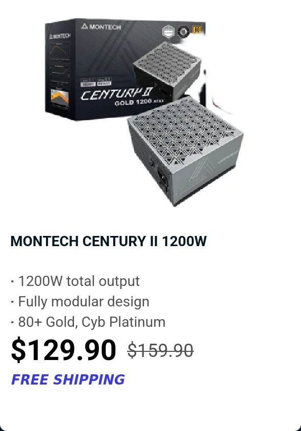MONTECH CENTURY II 1200W