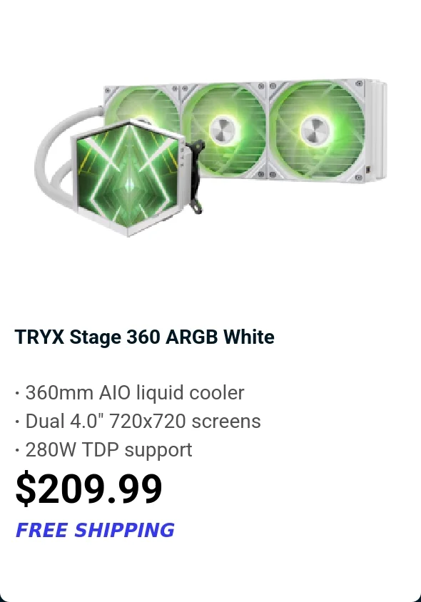 TRYX Stage 360 ARGB White