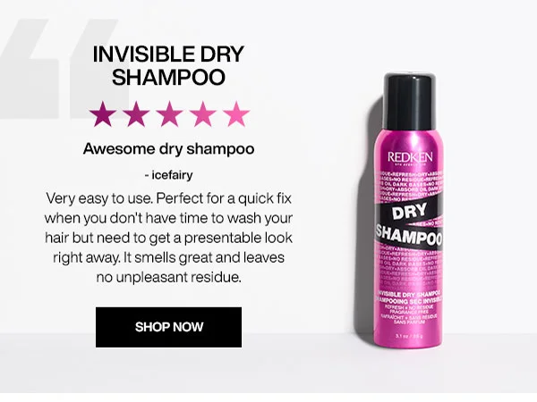 invisible dry shampoo
