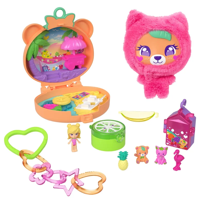 Image of Polly Pocket Plushie Bear Compact