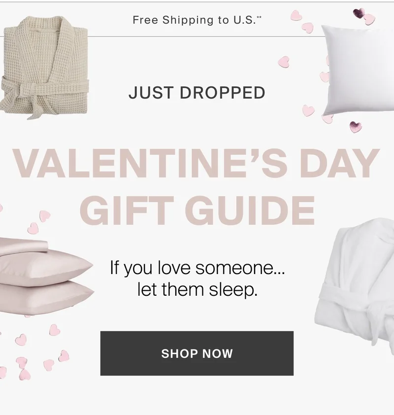Just dropped. Shop the Valentine's Day gift guide.