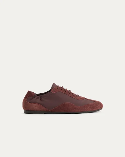 Image | Ballet Sneaker | Burgundy