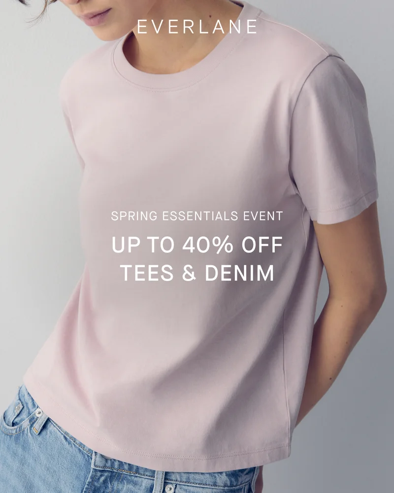 Image | Spring Essentials Event | Up to 40% Off Tees & Denim