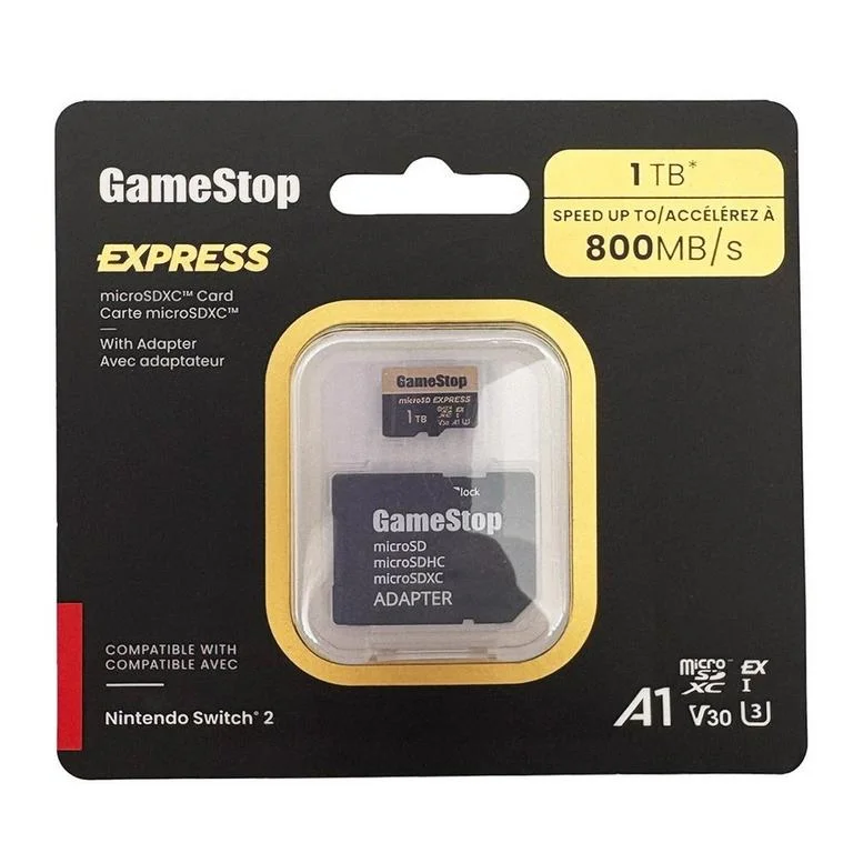 GameStop 1TB Express Micro SD Card for Nintendo Switch 2